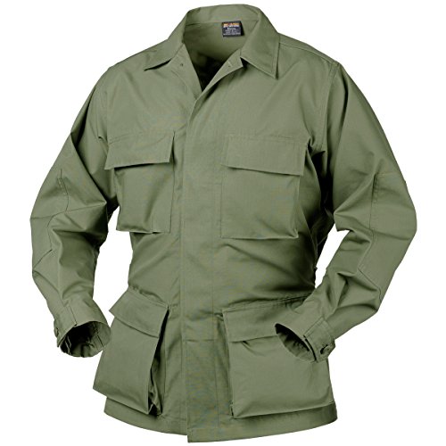 Amazon.com: Helikon Genuine BDU Shirt Nyco Ripstop Olive
